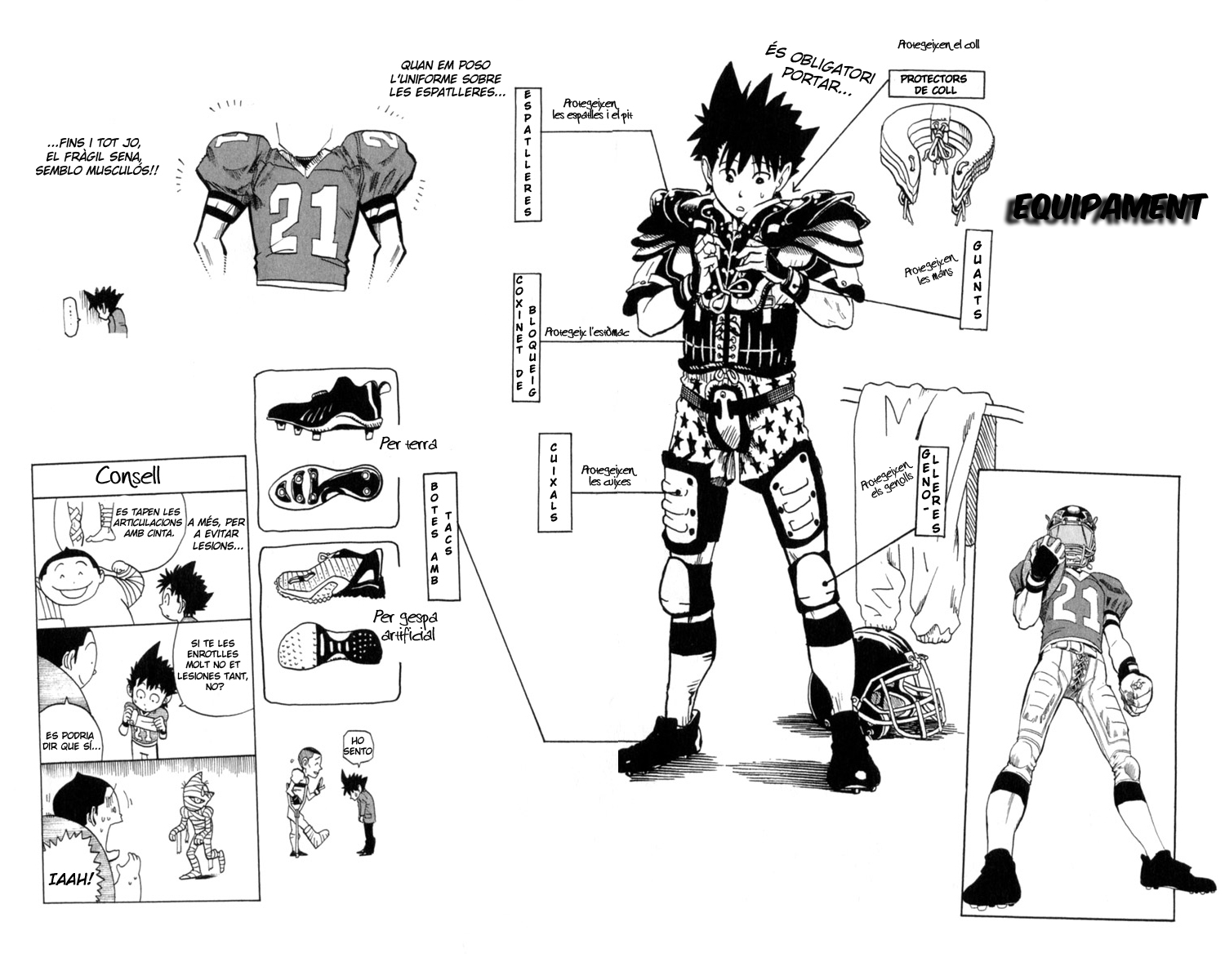 Read Eyeshield 21 CAT Manga Online