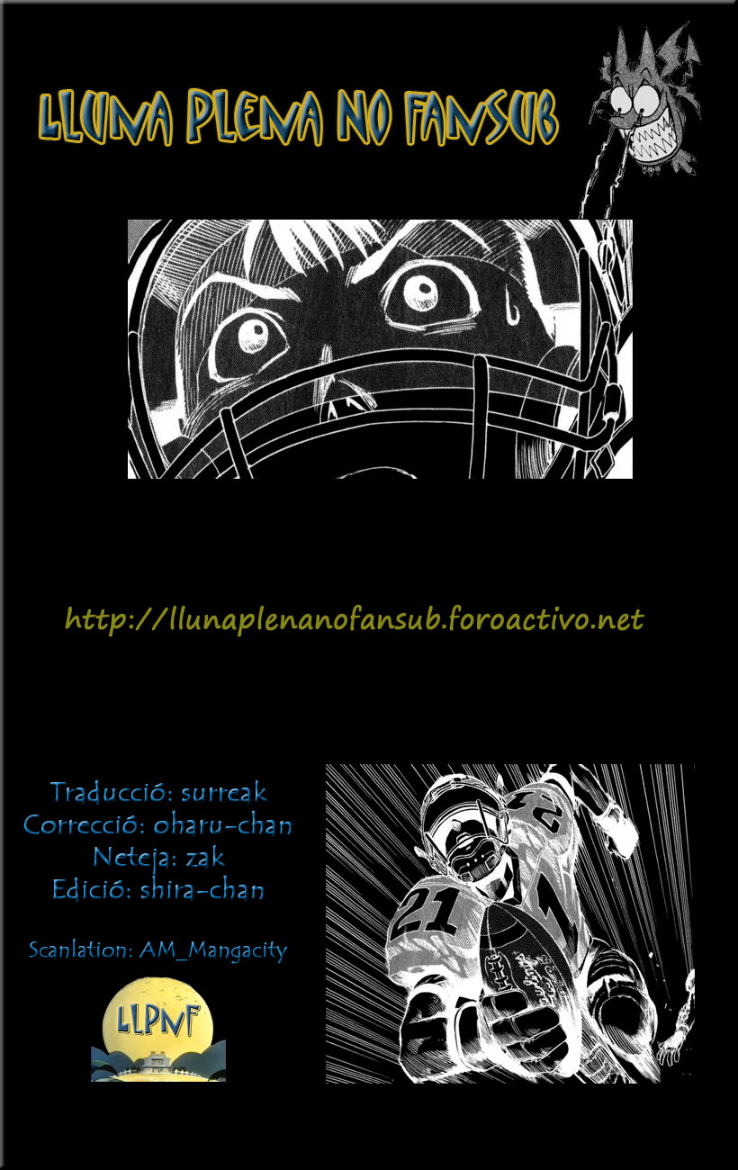 Read Eyeshield 21 CAT Manga Online