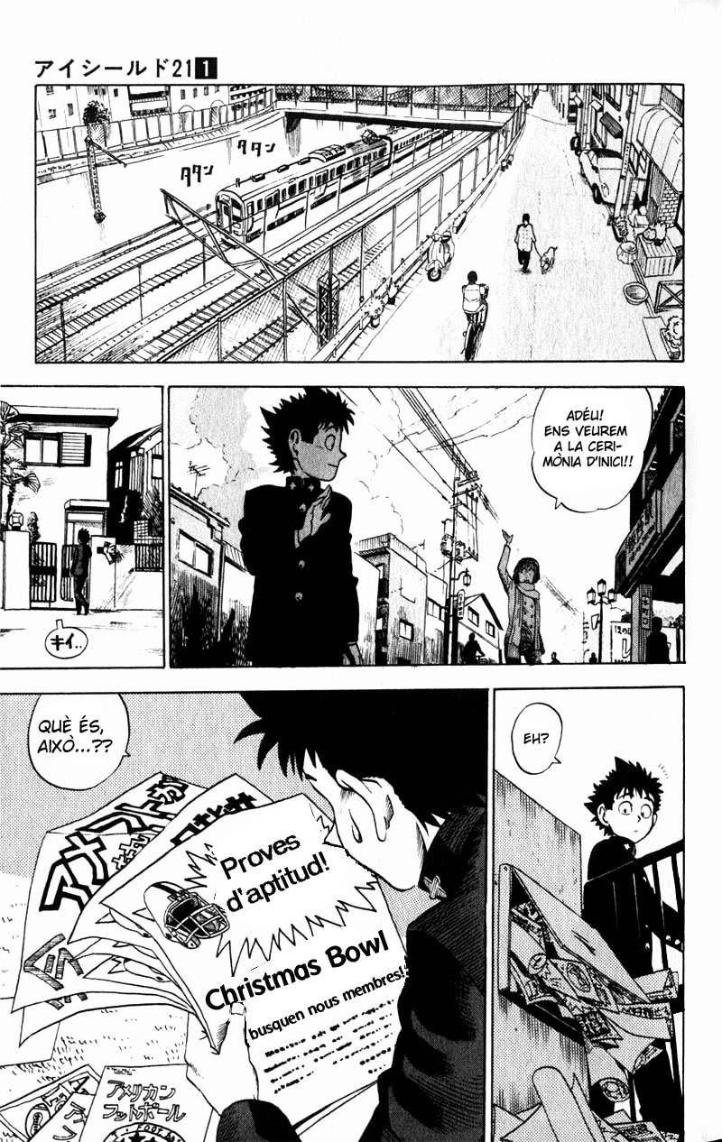 Read Eyeshield 21 CAT Manga Online