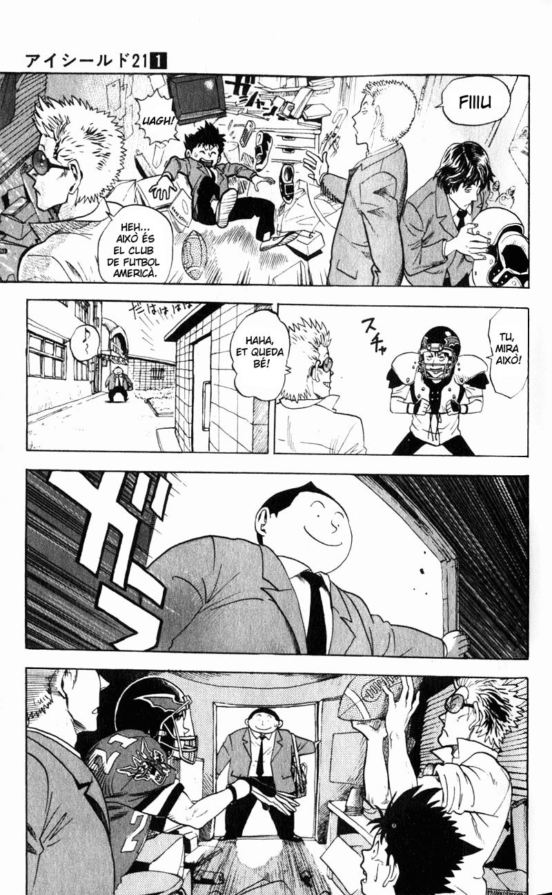 Read Eyeshield 21 CAT Manga Online