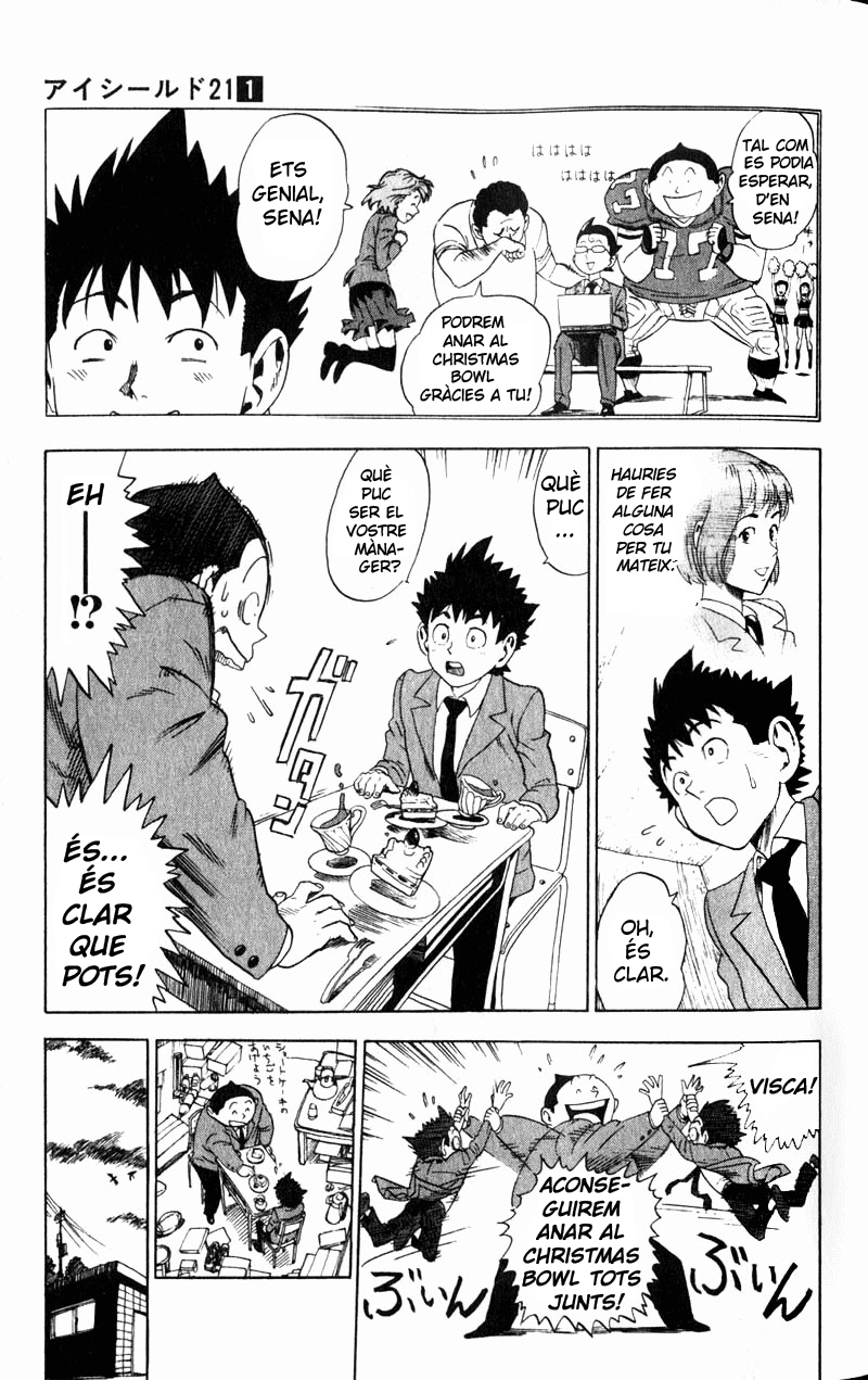 Read Eyeshield 21 CAT Manga Online