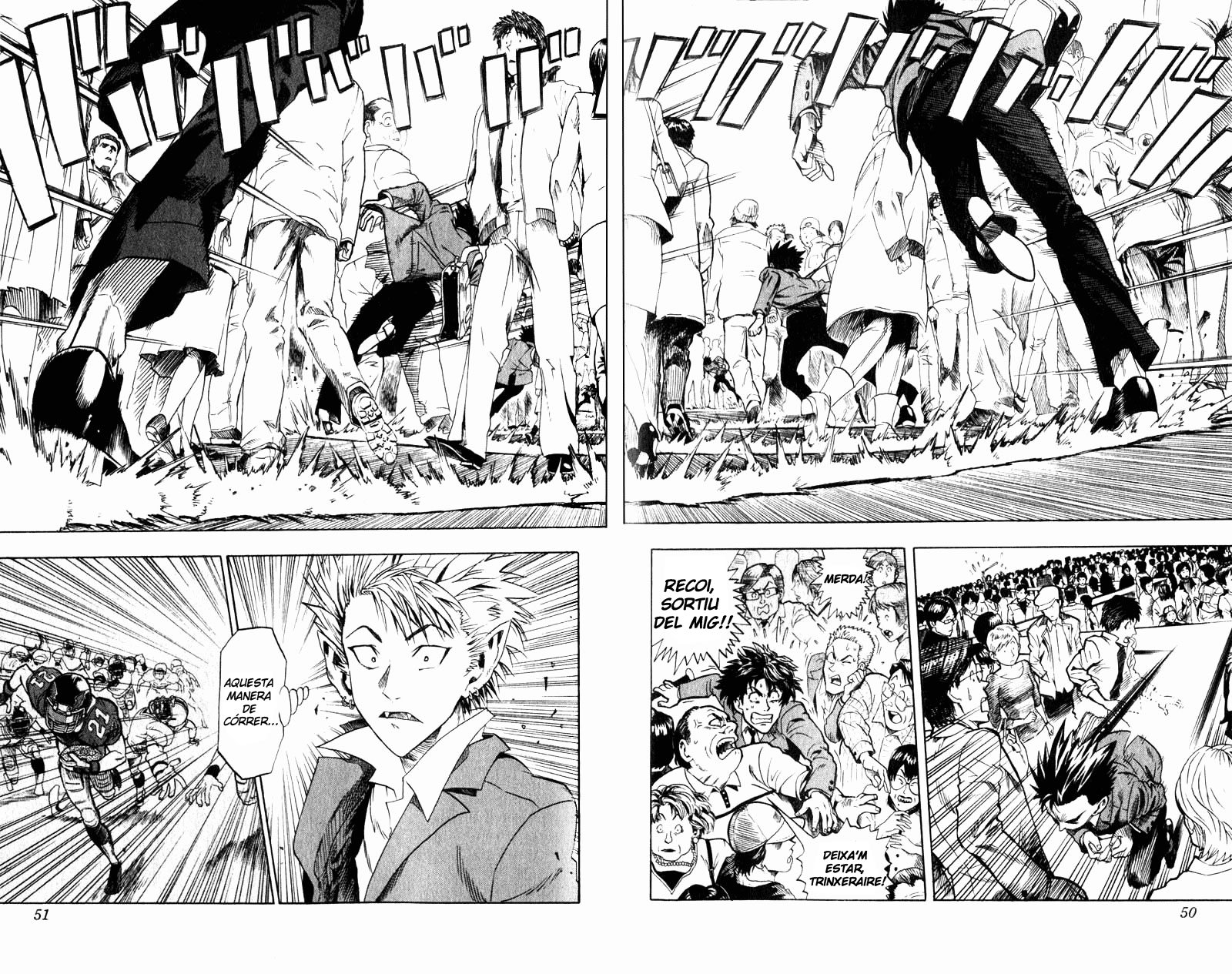 Read Eyeshield 21 CAT Manga Online