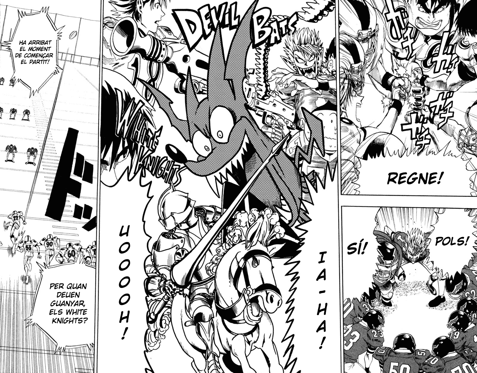 Read Eyeshield 21 CAT Manga Online