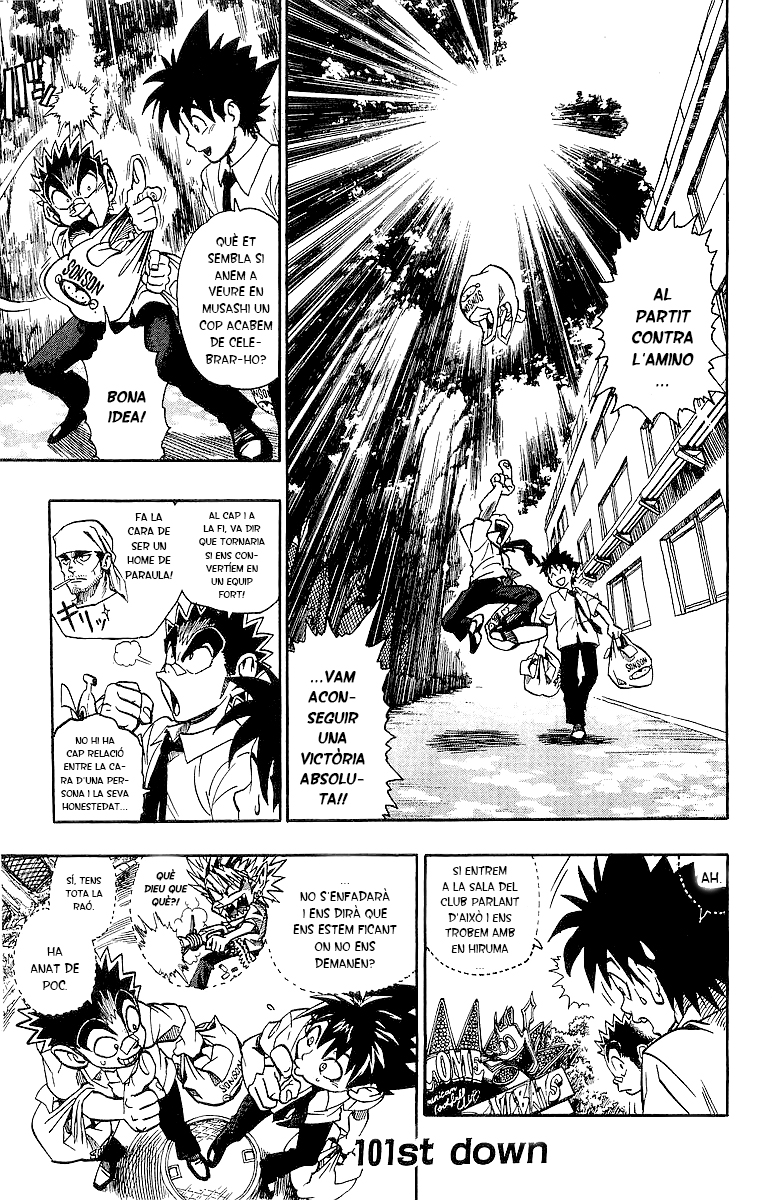 Read Eyeshield 21 CAT Manga Online