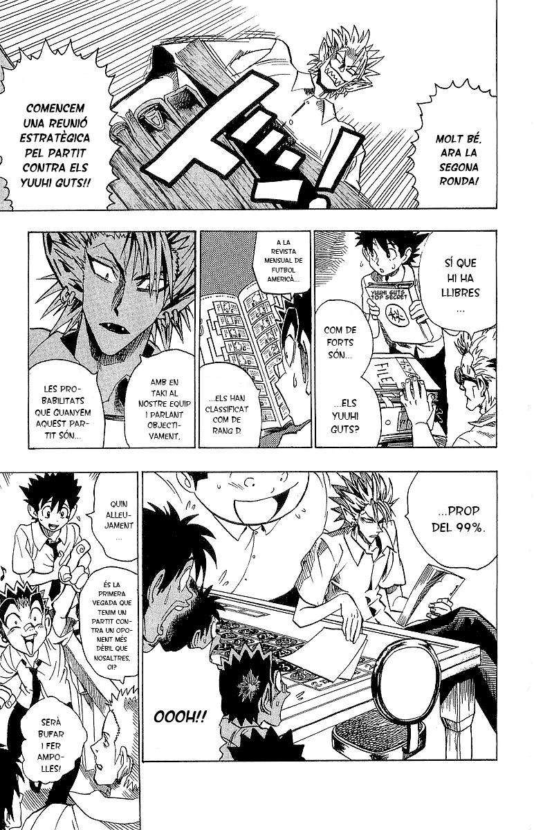 Read Eyeshield 21 CAT Manga Online