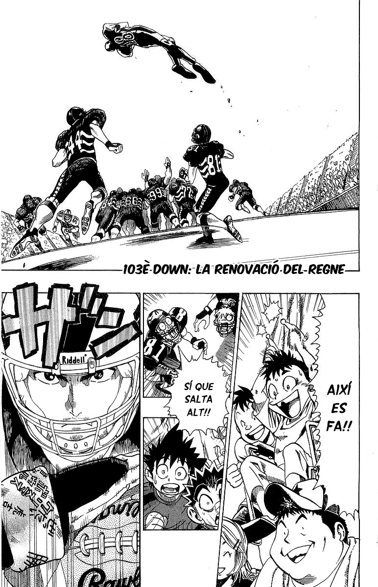 Read Eyeshield 21 CAT Manga Online