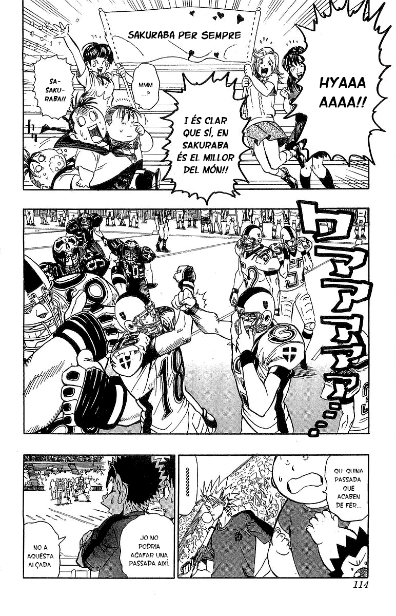 Read Eyeshield 21 CAT Manga Online