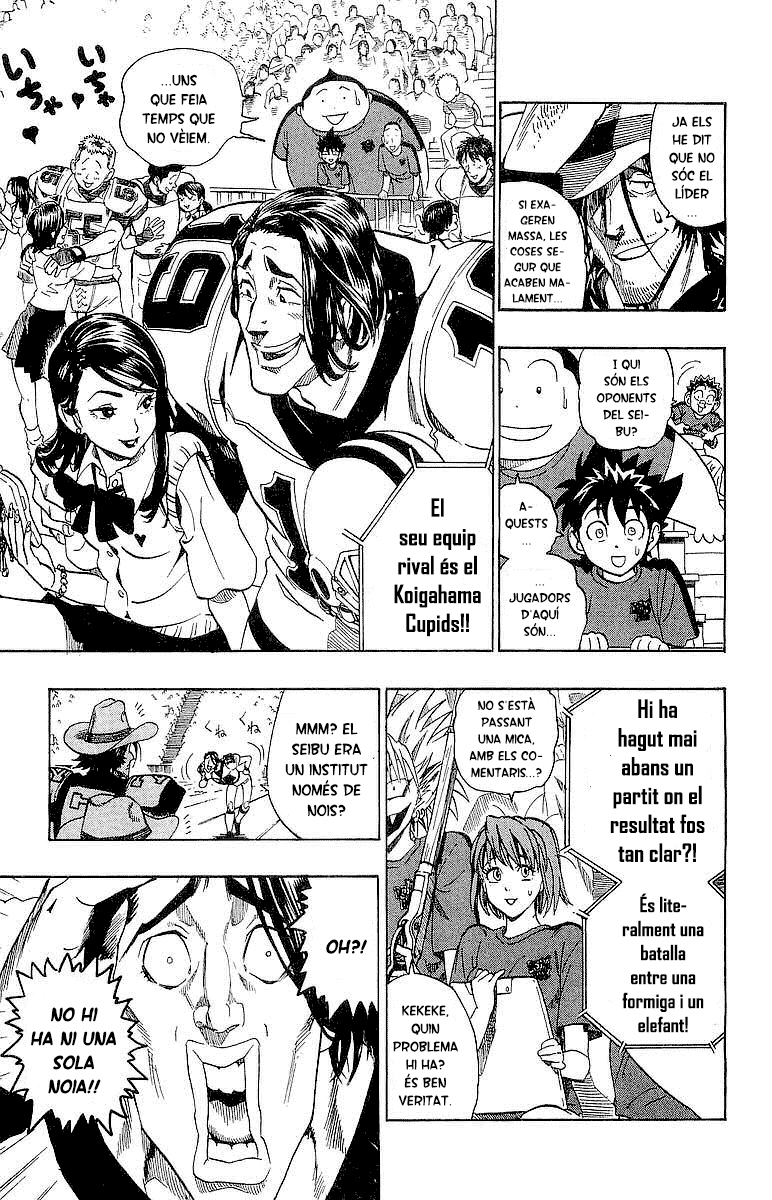 Read Eyeshield 21 CAT Manga Online