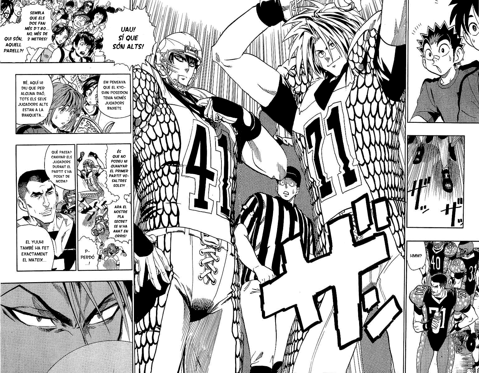 Read Eyeshield 21 CAT Manga Online