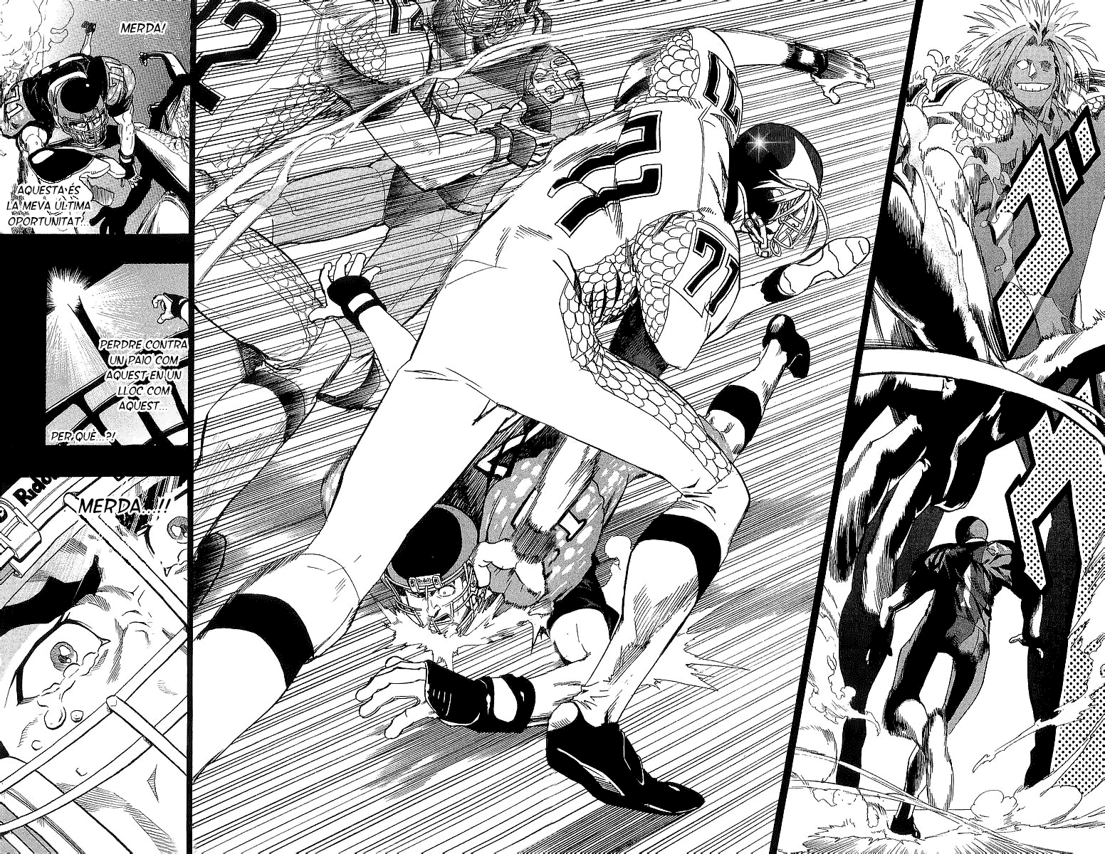 Read Eyeshield 21 CAT Manga Online
