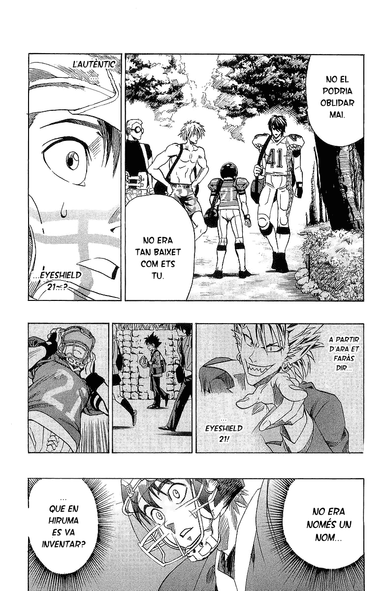 Read Eyeshield 21 CAT Manga Online