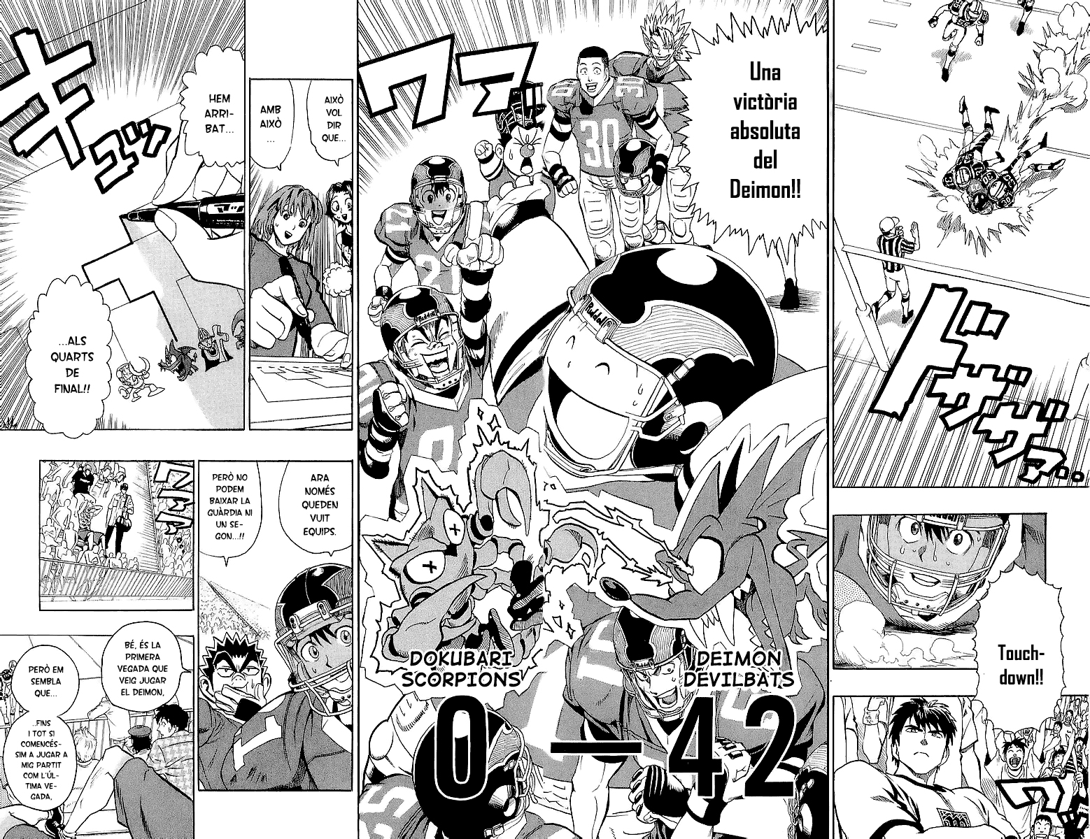 Read Eyeshield 21 CAT Manga Online