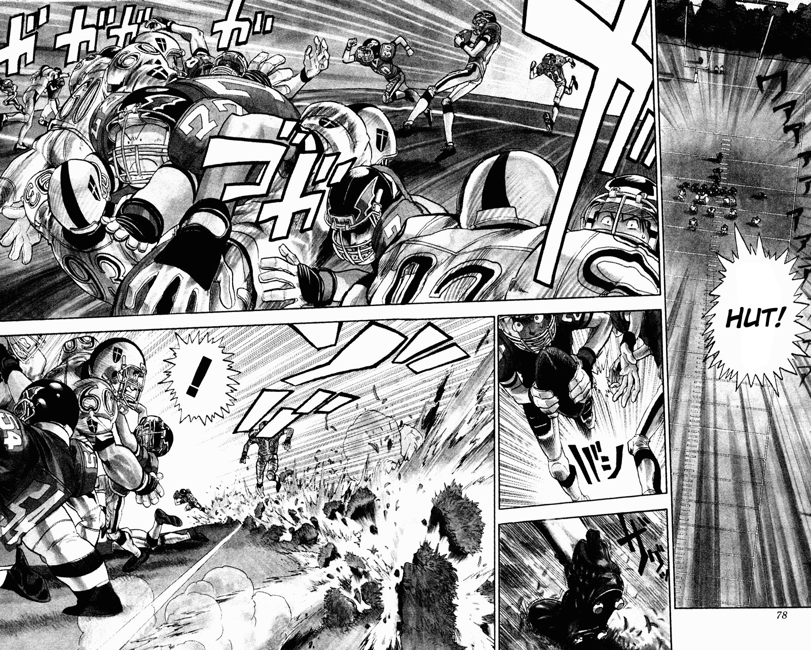 Read Eyeshield 21 CAT Manga Online