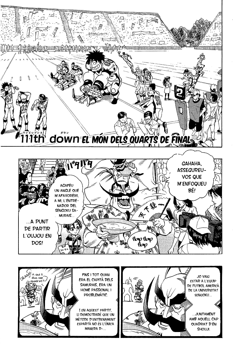 Read Eyeshield 21 CAT Manga Online