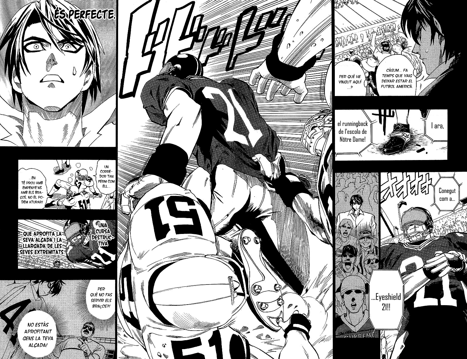 Read Eyeshield 21 CAT Manga Online