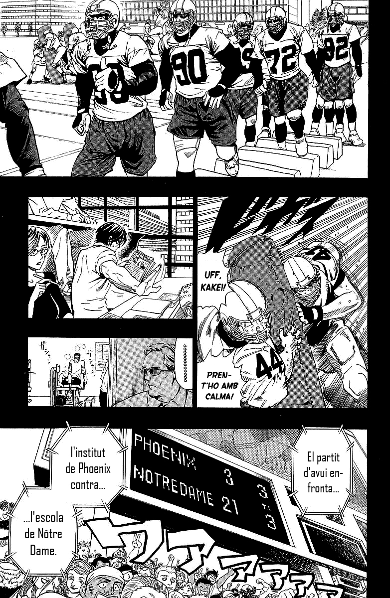 Read Eyeshield 21 CAT Manga Online