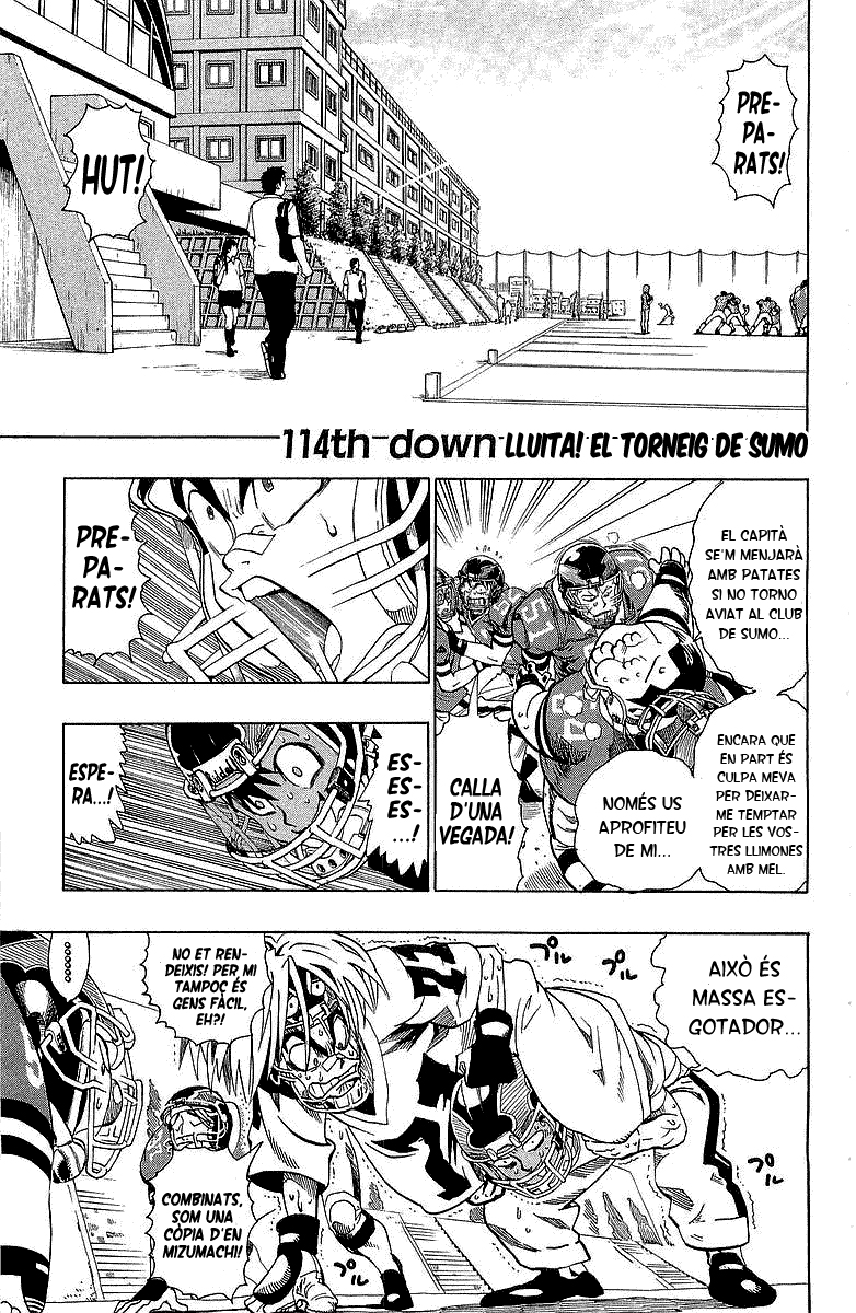 Read Eyeshield 21 CAT Manga Online