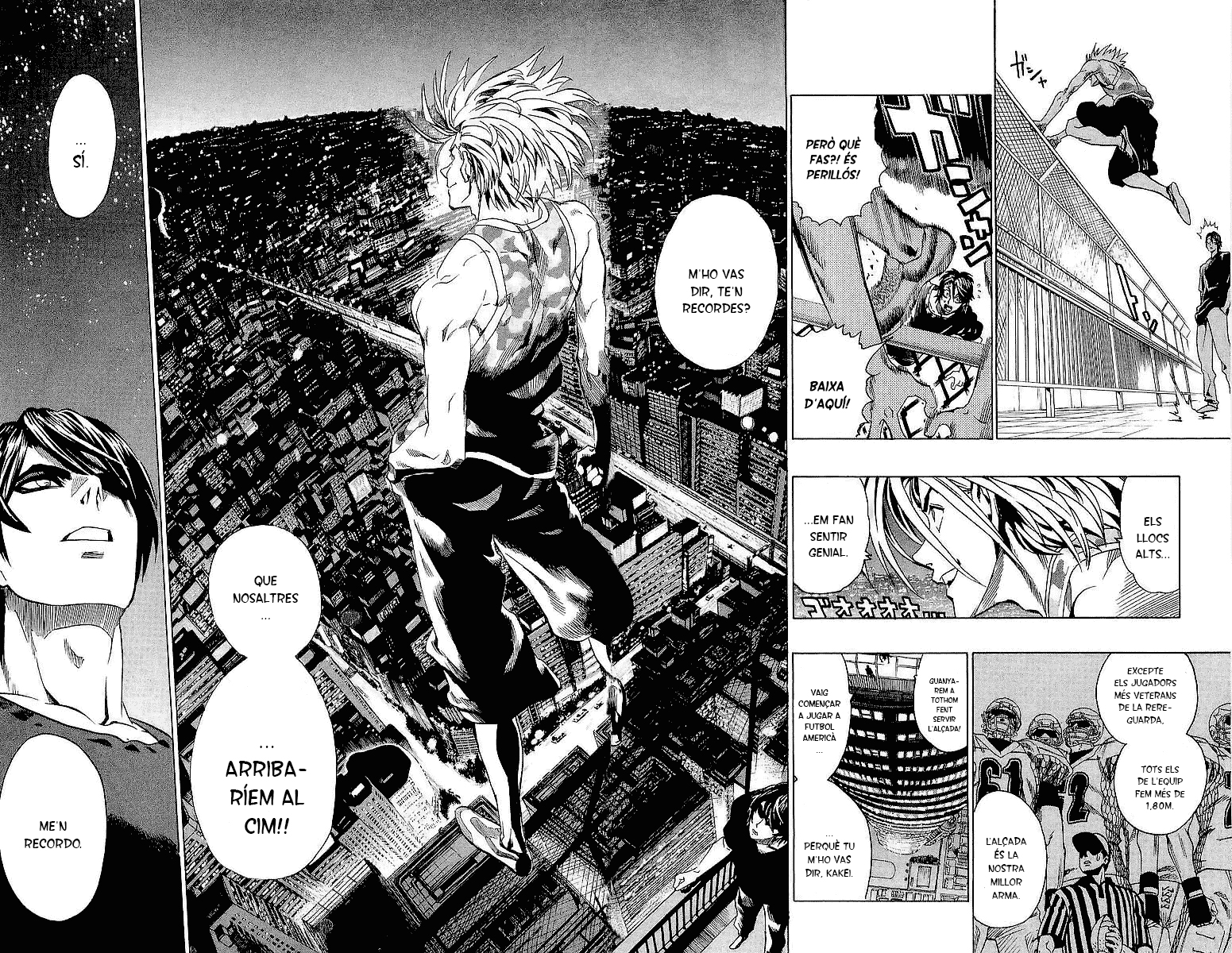 Read Eyeshield 21 CAT Manga Online