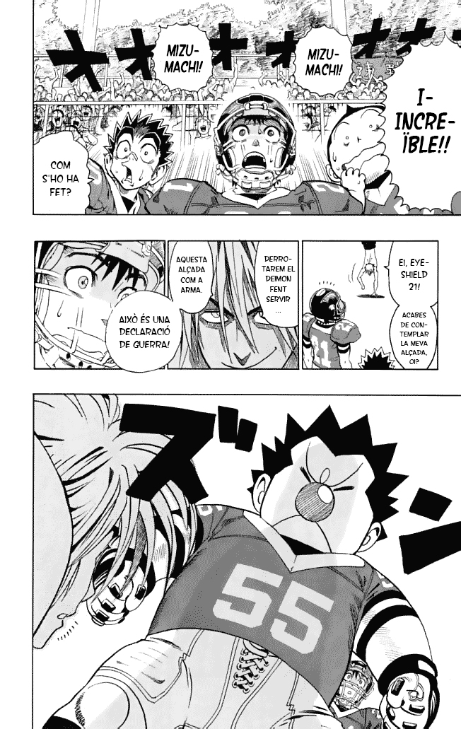 Read Eyeshield 21 CAT Manga Online