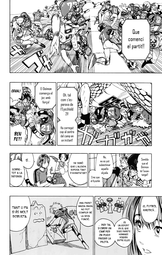 Read Eyeshield 21 CAT Manga Online