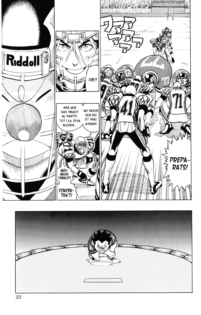 Read Eyeshield 21 CAT Manga Online