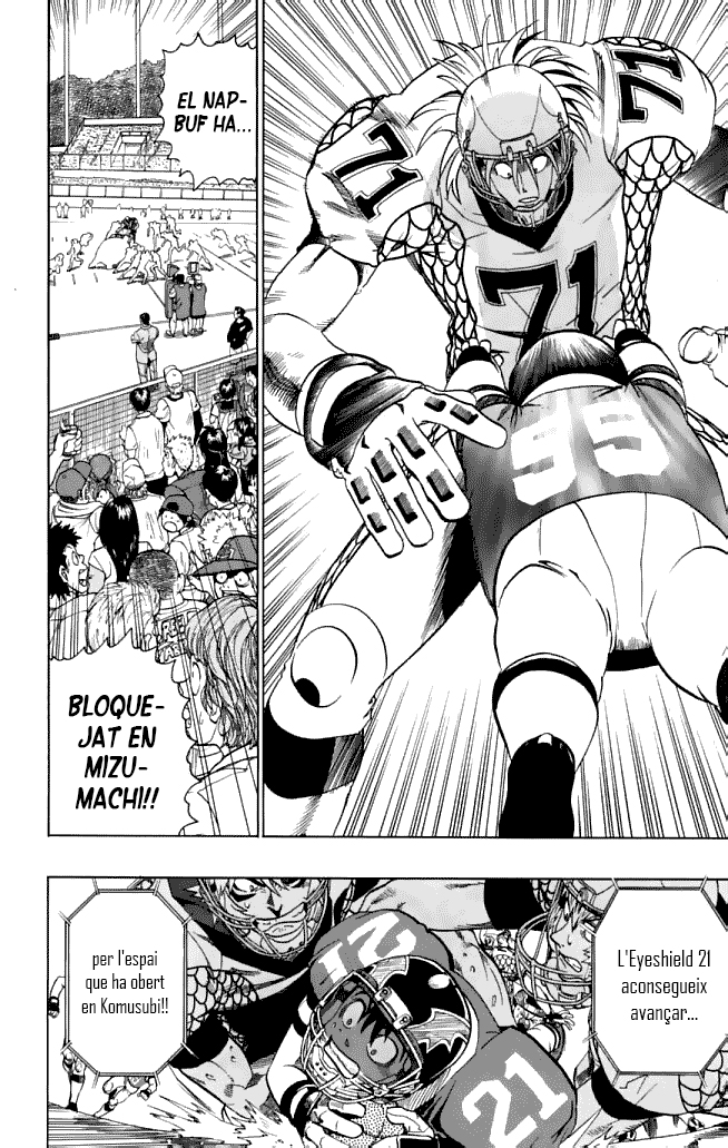 Read Eyeshield 21 CAT Manga Online