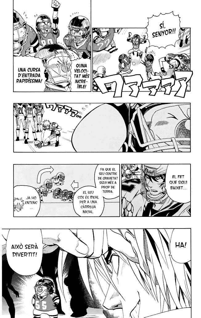 Read Eyeshield 21 CAT Manga Online