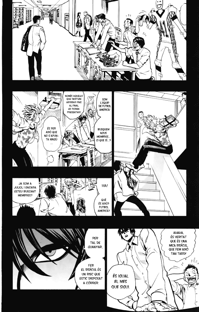 Read Eyeshield 21 CAT Manga Online