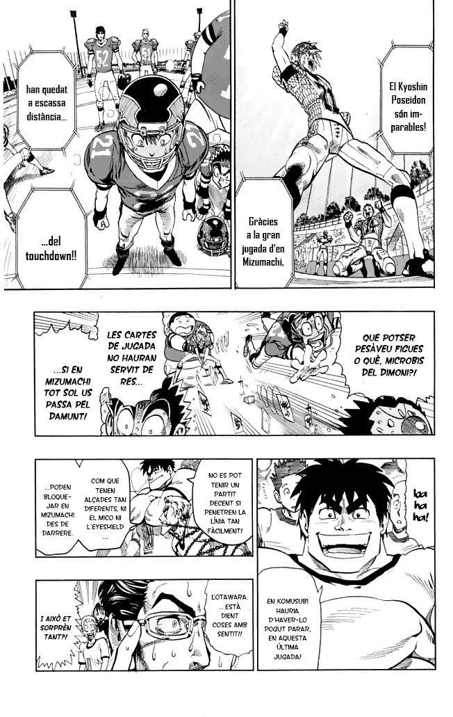 Read Eyeshield 21 CAT Manga Online