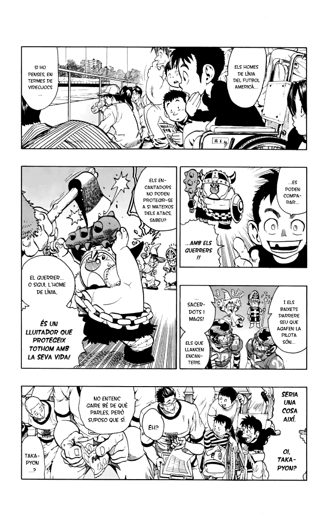 Read Eyeshield 21 CAT Manga Online