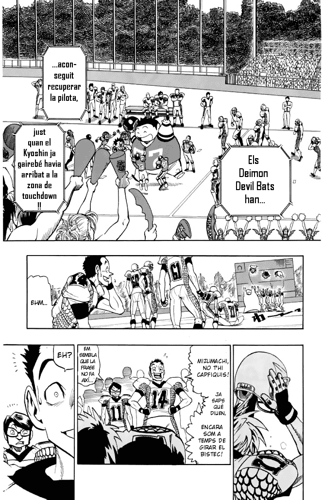 Read Eyeshield 21 CAT Manga Online