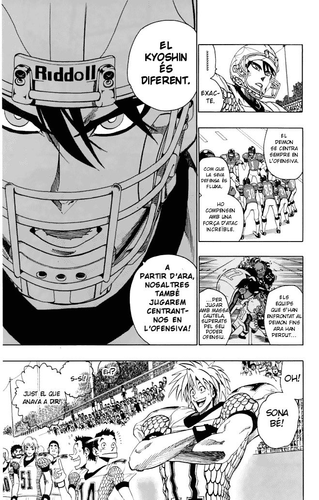 Read Eyeshield 21 CAT Manga Online