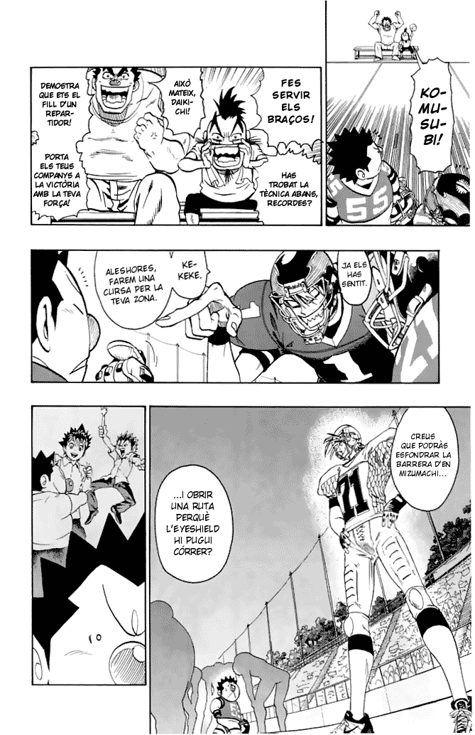 Read Eyeshield 21 CAT Manga Online