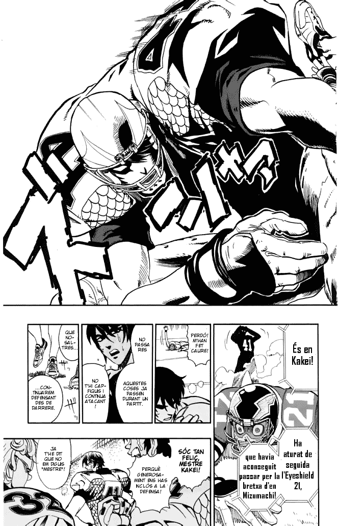 Read Eyeshield 21 CAT Manga Online