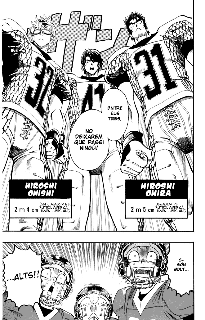 Read Eyeshield 21 CAT Manga Online
