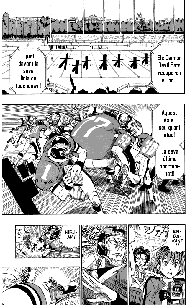 Read Eyeshield 21 CAT Manga Online