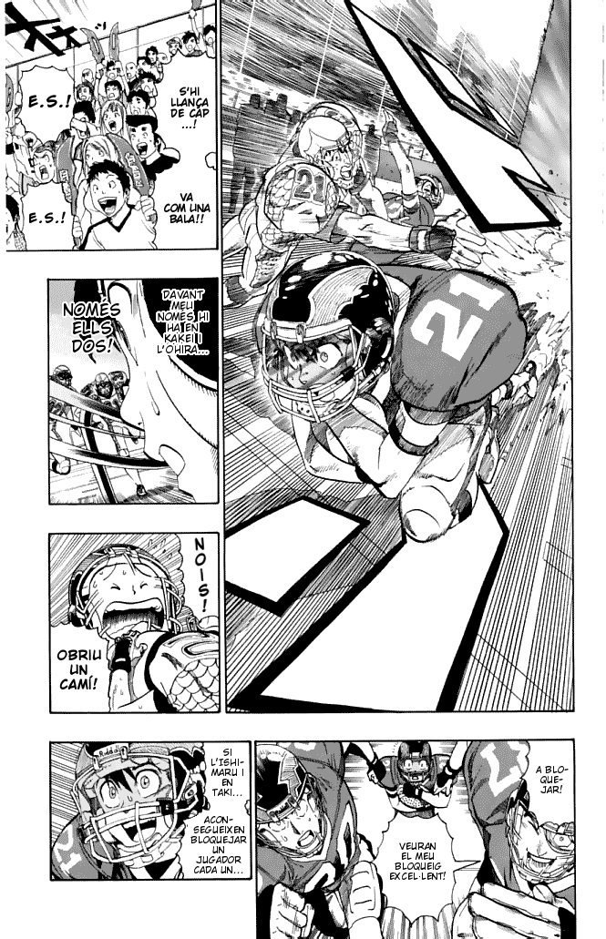Read Eyeshield 21 CAT Manga Online