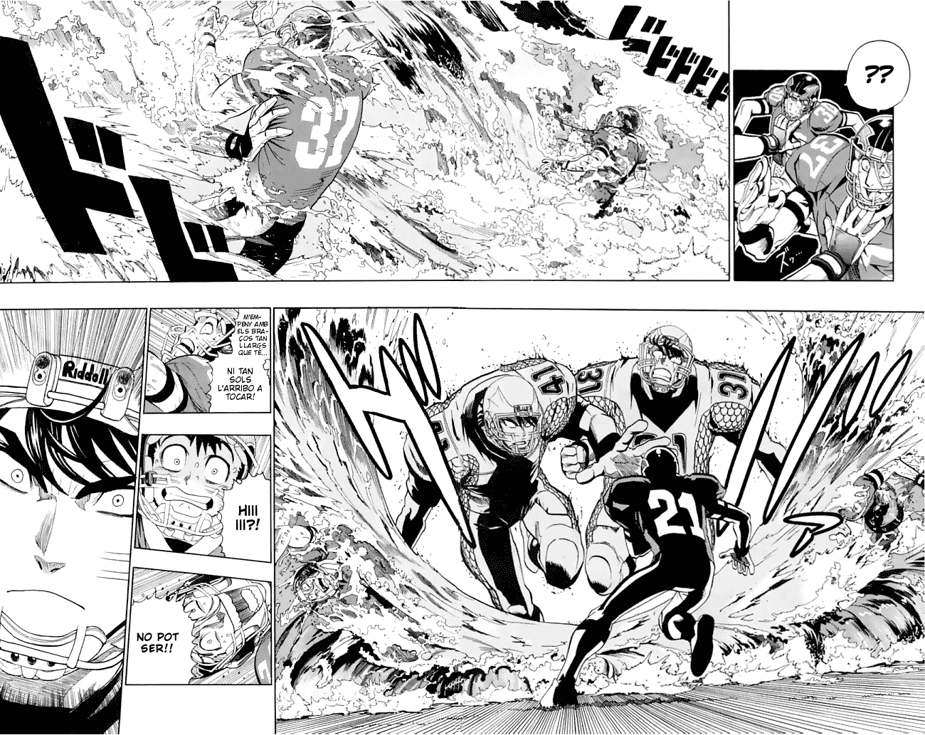Read Eyeshield 21 CAT Manga Online