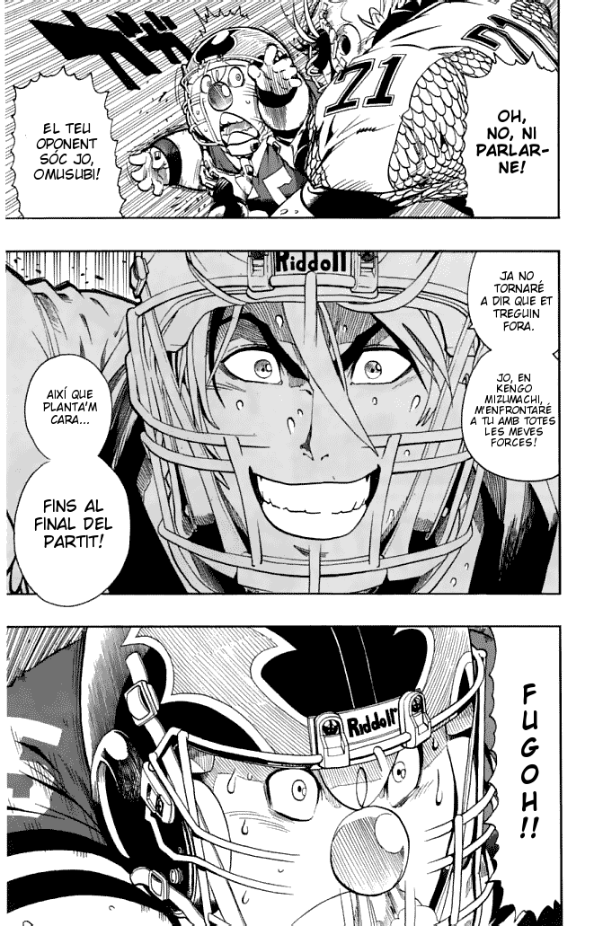 Read Eyeshield 21 CAT Manga Online