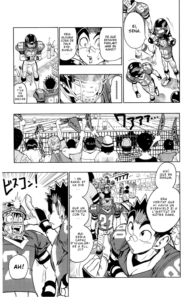 Read Eyeshield 21 CAT Manga Online