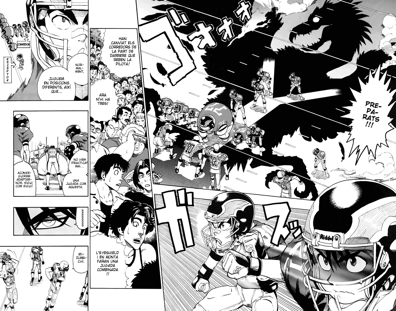 Read Eyeshield 21 CAT Manga Online