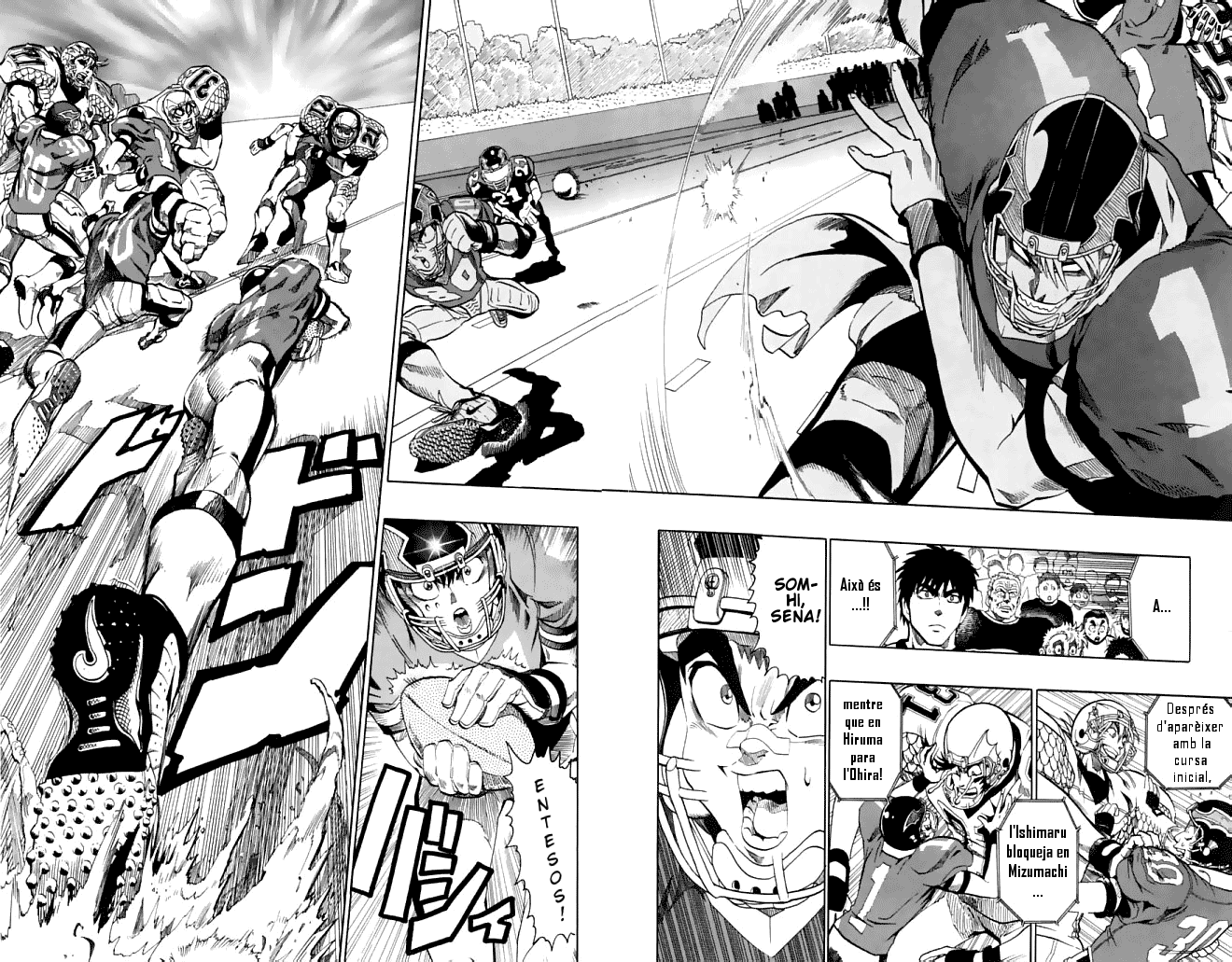 Read Eyeshield 21 CAT Manga Online