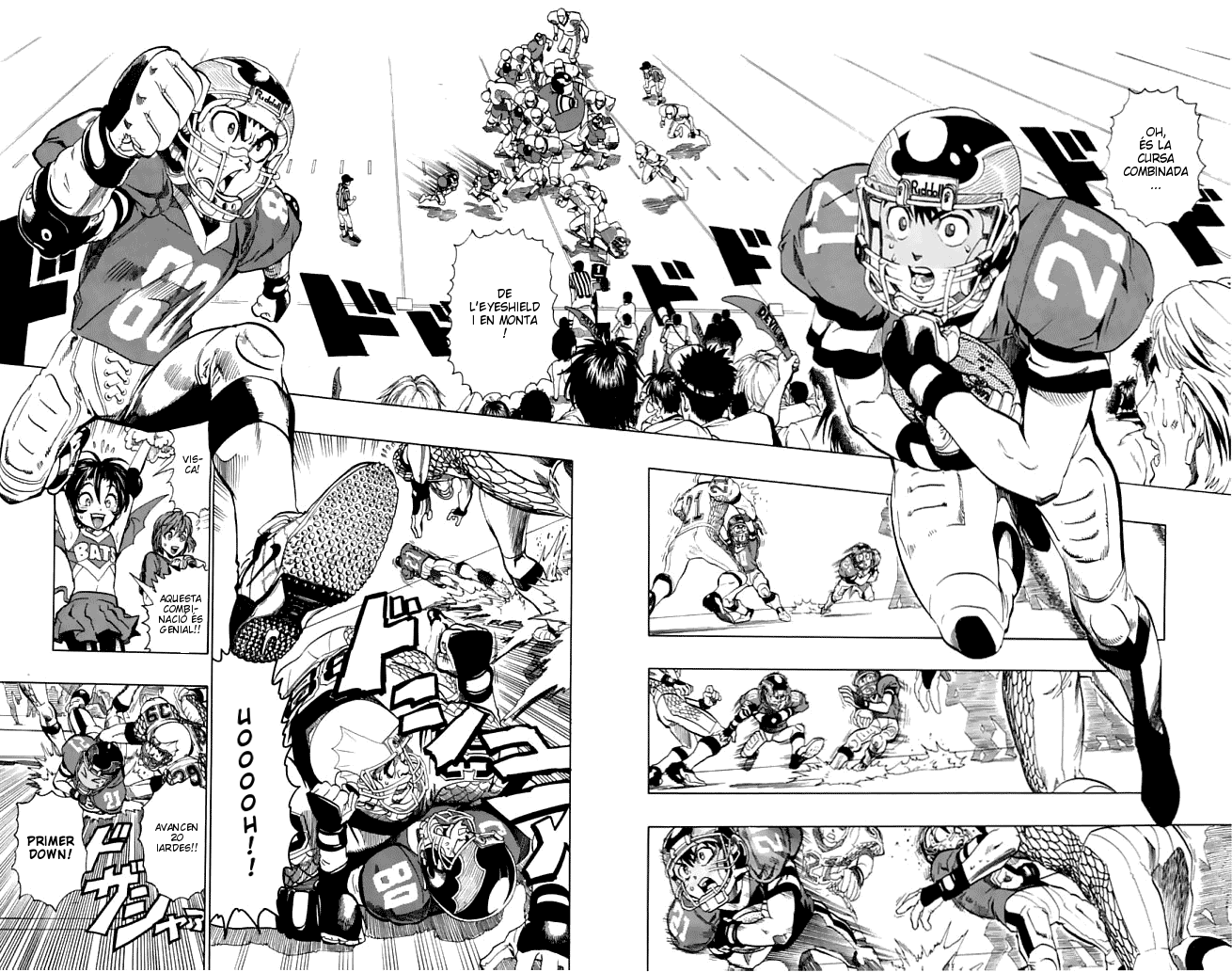 Read Eyeshield 21 CAT Manga Online