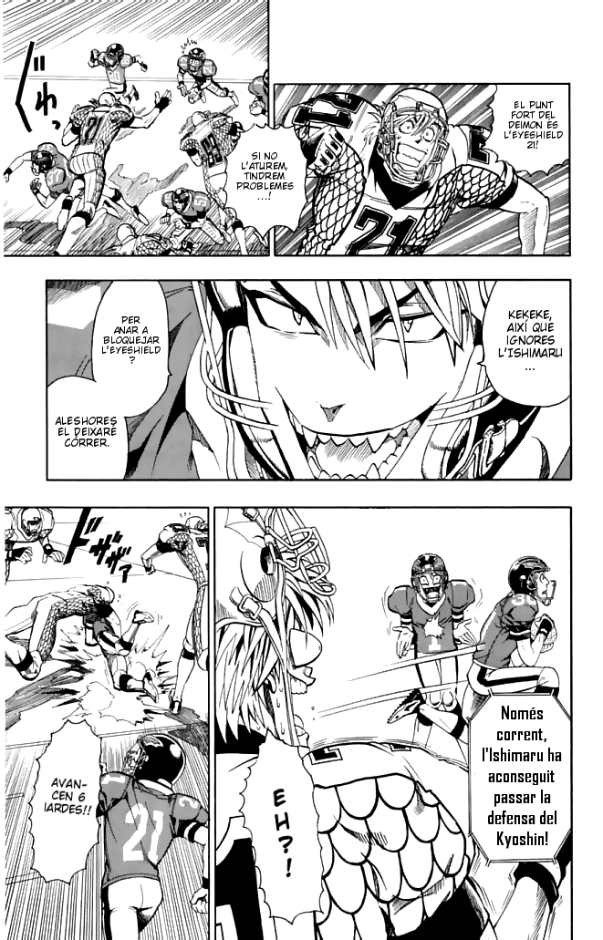 Read Eyeshield 21 CAT Manga Online