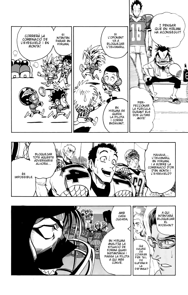 Read Eyeshield 21 CAT Manga Online