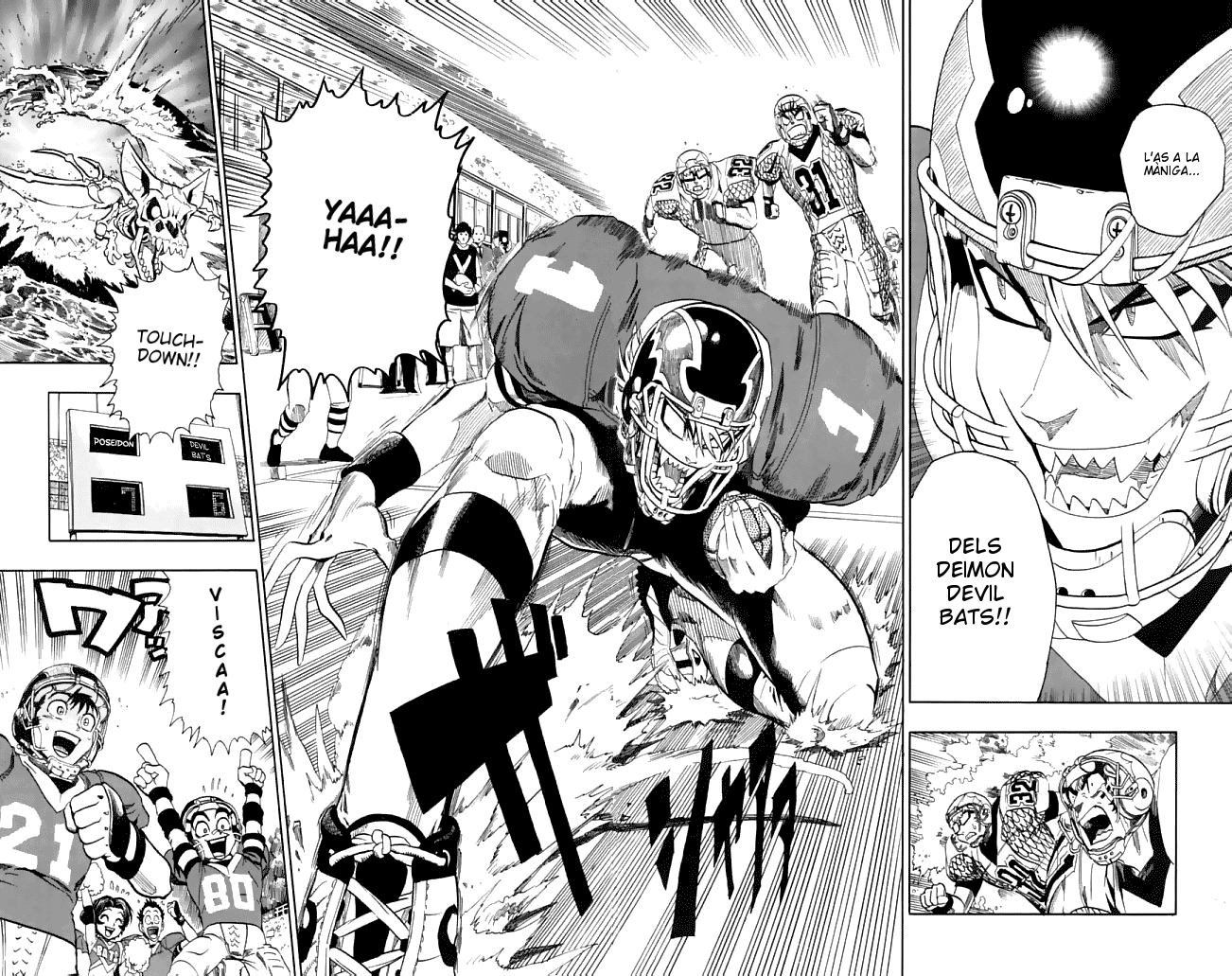 Read Eyeshield 21 CAT Manga Online