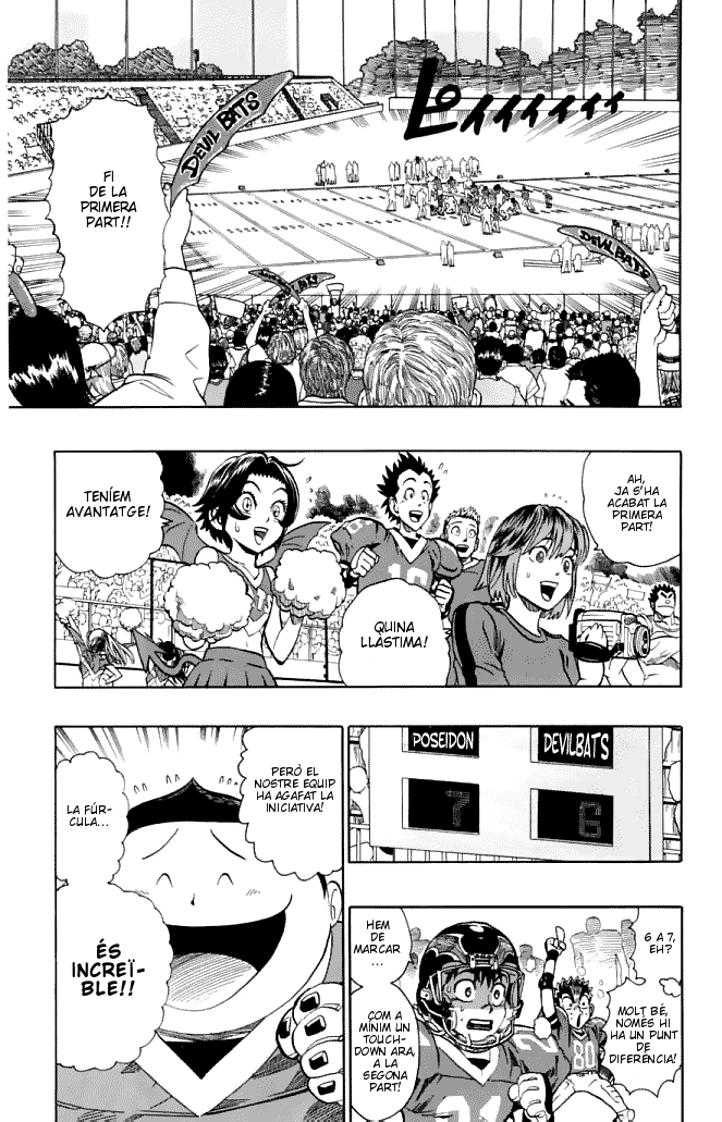 Read Eyeshield 21 CAT Manga Online