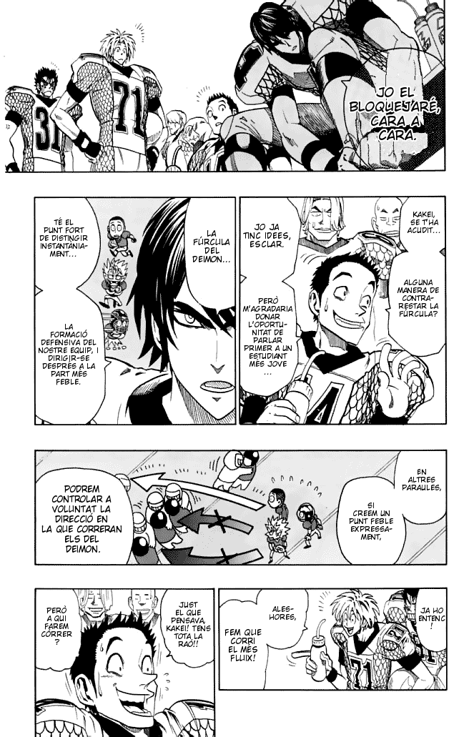 Read Eyeshield 21 CAT Manga Online