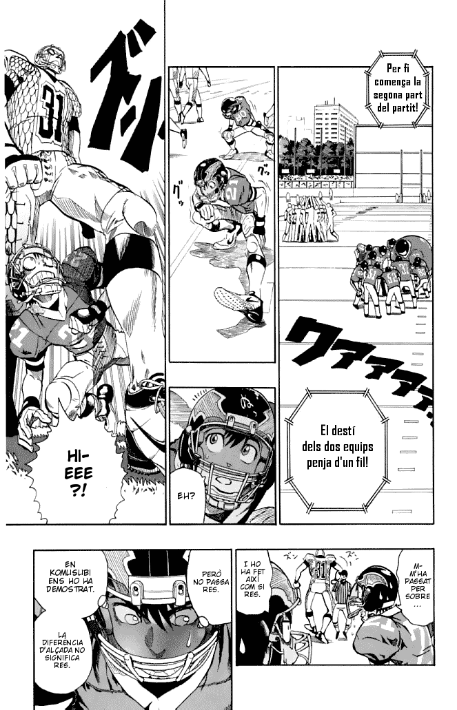 Read Eyeshield 21 CAT Manga Online