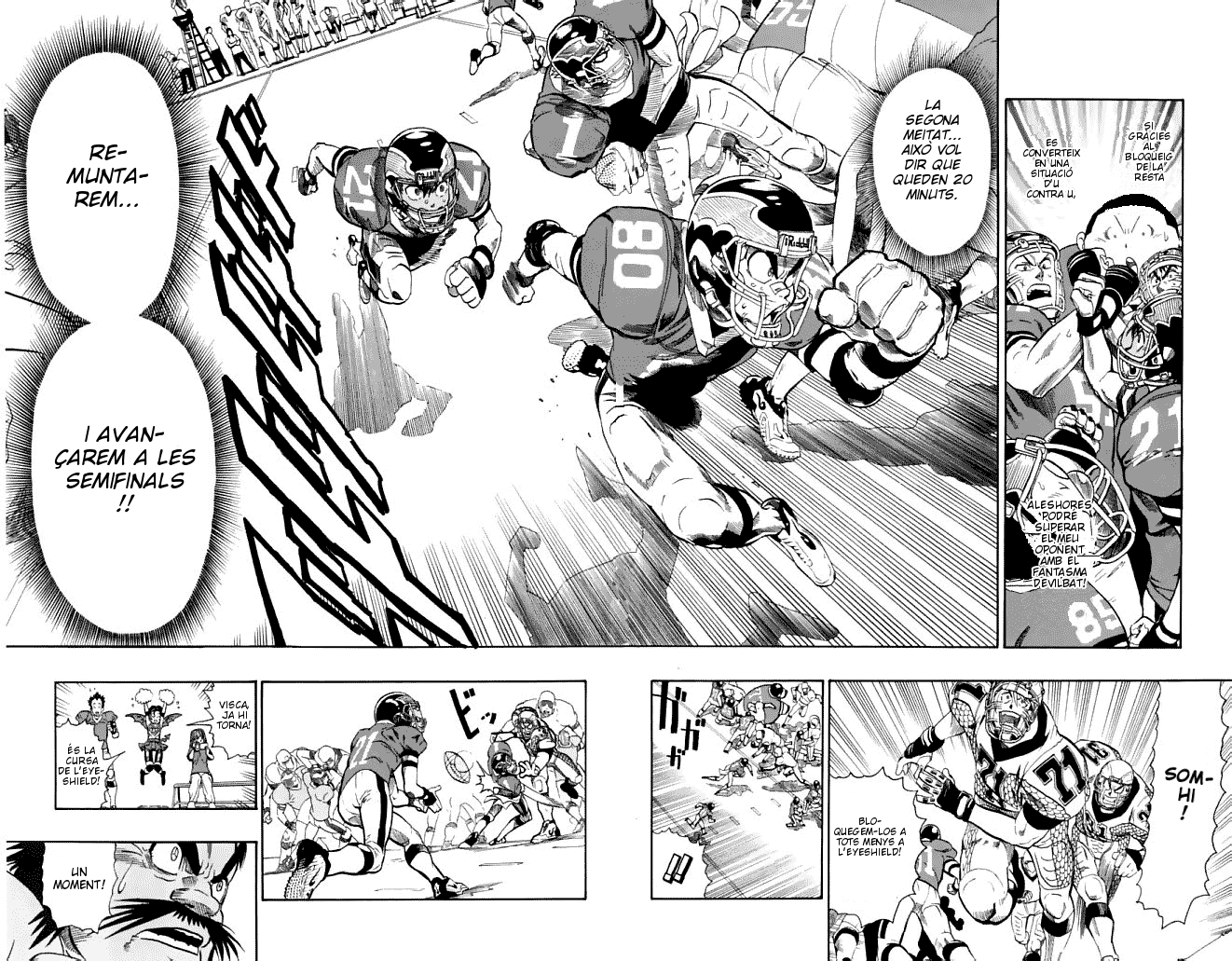 Read Eyeshield 21 CAT Manga Online